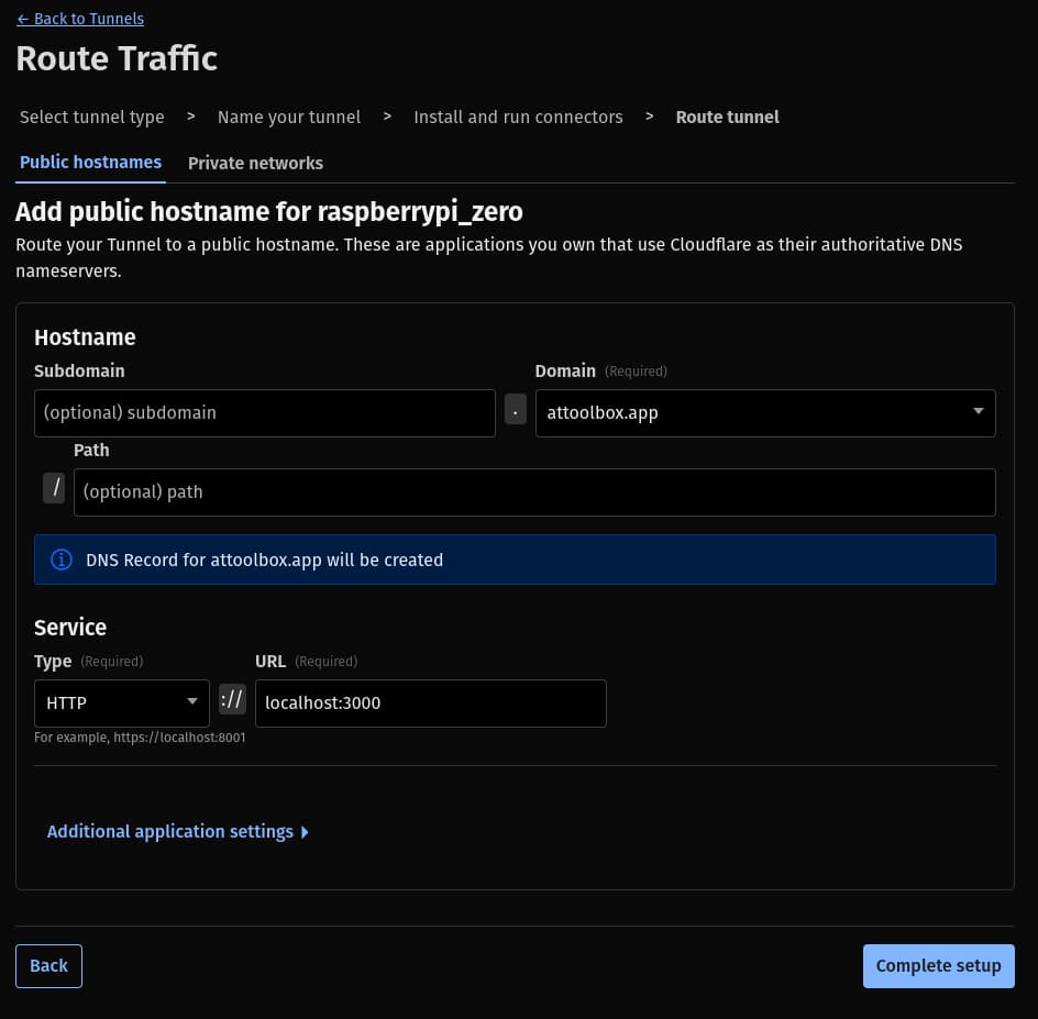 Picture on cloudflare of the above settings